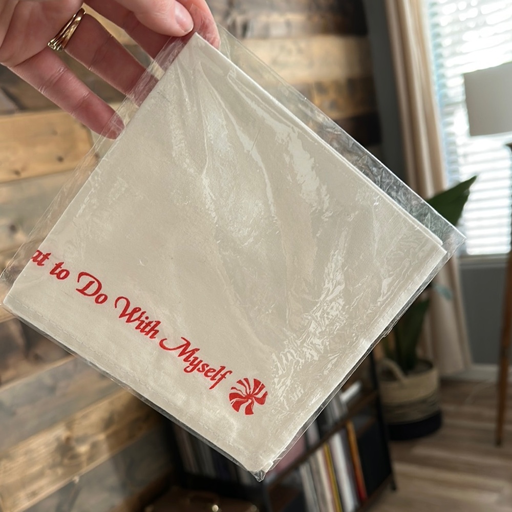 THE WHITE STRIPES Handkerchief I Just Don’t Know 12 X 12 Elephant Meg Jack